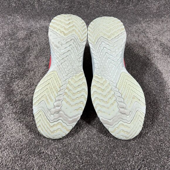 Nike Odyssey React 2 Flyknit AH1016-800 Women’s Size 7 Ember Glow Running Shoes - Picture 8 of 11